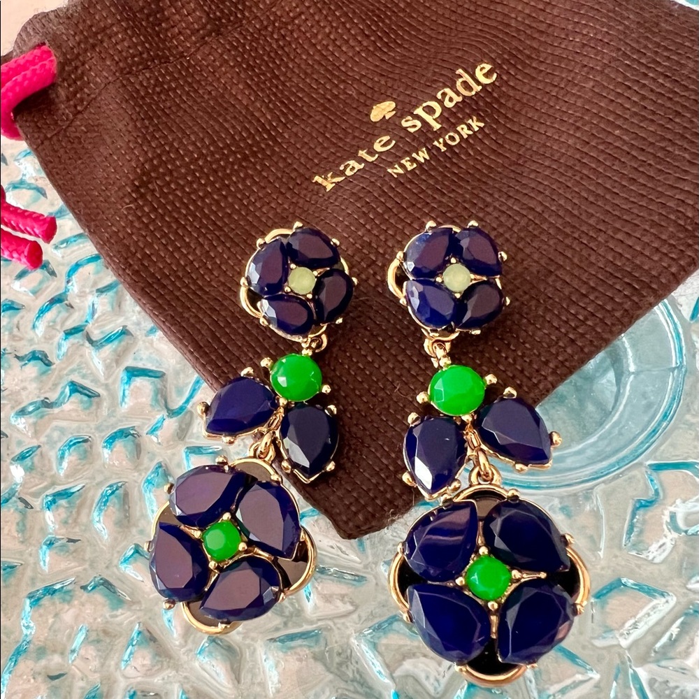 Kate Spade Izu Petals Statement Earrings